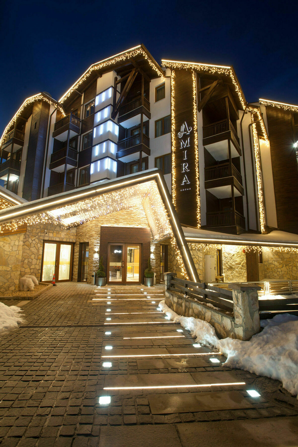 Amira Boutique Hotel Банско Экстерьер фото